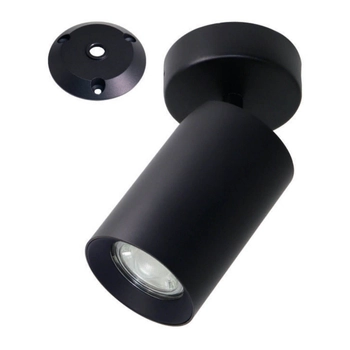 Natynkowa lampa Tore TLS006-BK Zumaline spot metalowa czarna