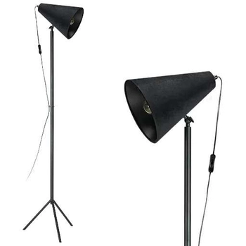 Podłogowa lampa skandynawska CILLA 107929 Markslojd na trójnogu czarna