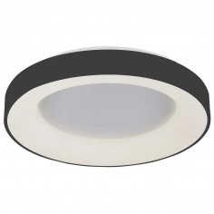 Plafon LAMPA sufitowa GIULIA 5304-840RC-BK-3 Italux okrągła OPRAWA ścienna LED 40W 3000K kinkiet czarny