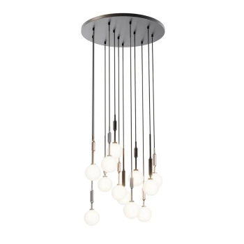 Wisząca lampa kaskadowa Ero Multicolor X OR86393 do jadalni kule chrom