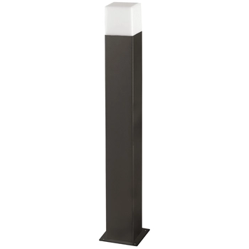 Słupek ogrodowy metalowy New York 304636 IP44 grafitowy