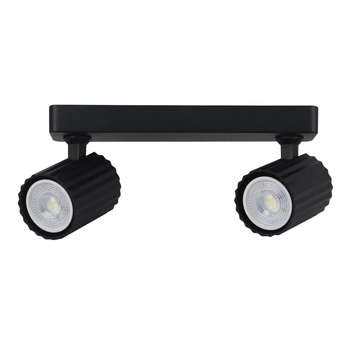 Sufitowa lampa kierunkowa Tokio LP-787/2WS BK czarna