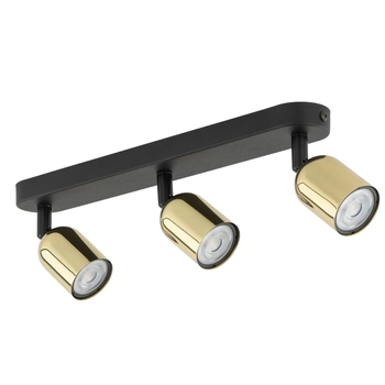 Reflektorki sufitowe potrójne Top 6032 TK Lighting tuby metalowe złote