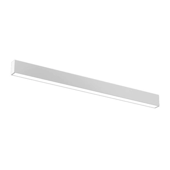 LAMPA sufitowa NUMATA 8659 Shilo metalowa OPRAWA liniowa plafoniera LED 16W 4000K listwa biała