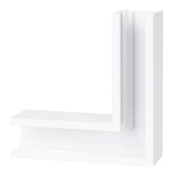 Szynowy łącznik magnetyczny MT0031  ściana-sufit biały