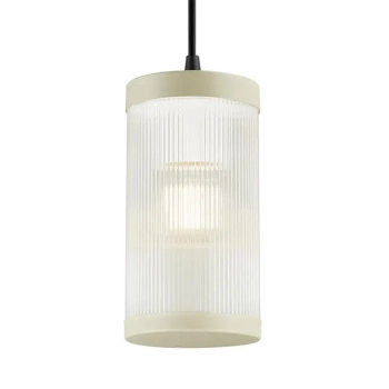 Wisząca lampa zewnętrzna tuba Coupar 2218053008 IP54 beżowy