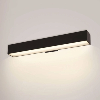 Podłużny kinkiet ścienny Lupinus 6115D03103-1 Elkim LED 16W 3000K liniowy czarny