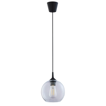 Lampa wisząca Cubus 6080 TK Lighting bańka zwis do jadalni czarna