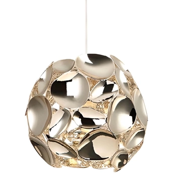 Ozdobna lampa wisząca Carera OR80193 sypialniana złota