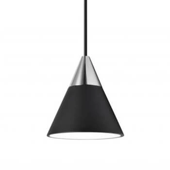 Wisząca lampa do kuchni TENTOR AZ3086+AZ3089 LED 7W 3000K czarny chrom