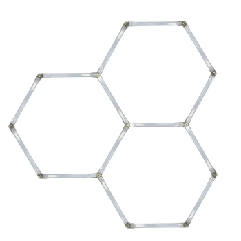 Ledowy plafon natynkowy Geometric LP-0209/3C 4K LED 4000K IP44 biały