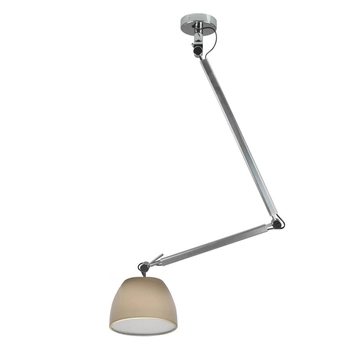 Zwisowa regulowana lampa do salonu AZ2304+AZ4791 metalowa chrom złota
