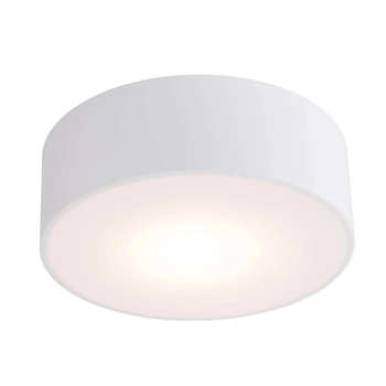 Plafon LAMPA sufitowa ZAMA 7736 Shilo metalowa OPRAWA do łazienki LED 16W 3000K okrągła IP44 biała