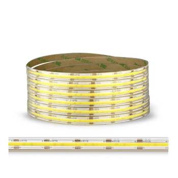 Ledowa taśma do salonu 996 DomenoLED COB 9W 6000K biała zimna