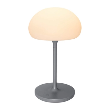 Lampa nocna tarasowa na baterie SPONGE 2320715010 IP44 szara biała