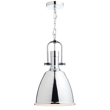 Wisząca lampa metalowa Nolan NOL0150 Dar Lighting na łańcuchu chrom