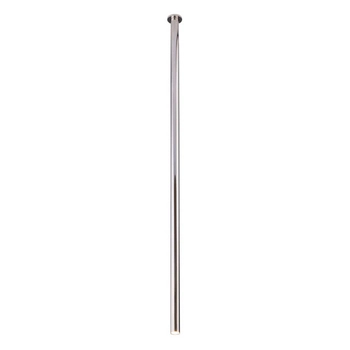Wpuszczana LAMPA sufitowa ALHA T 9107 Shilo metalowa OPRAWA do zabudowy sopel tuba chrom