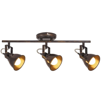 Plafon LAMPA sufitowa VIVIENNE 5964 Rabalux metalowa OPRAWA listwa reflektorki retro brąz