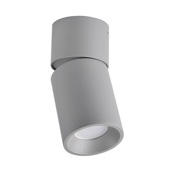 Metalowa oprawa do kuchni NIXA 314253 ruchoma tuba  spot szary
