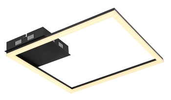 Sufitowa lampa Tiny 67246-18 kwadratowa LED 18W 3000K czarna