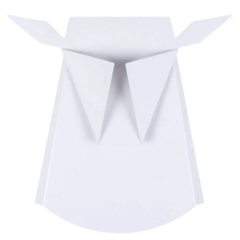 Lampa ścienna ORIGAMI DEER-W metalowa kinkiet LED 6W 3000K jeleń biały