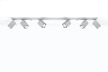 LAMPA sufitowa MERIDA SL.0462 regulowana OPRAWA regulowane reflektorki szare