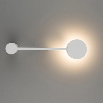 Ścienna LAMPA loftowa ORBIT 7803 Nowodvorski sufitowy plafon do sypialni stick biały