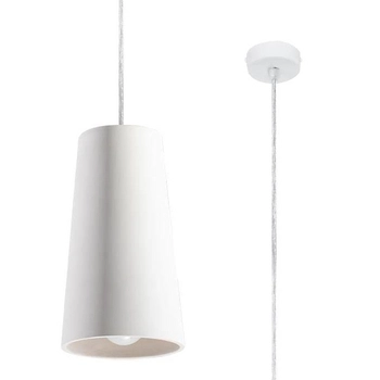 Jadalniana lampa wisząca SL.0849 ceramiczna nad stół biała