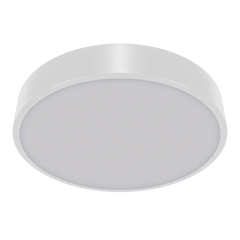Okrągła lampa natynkowa Totem LED 16W 4000K plafon do holu biały