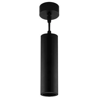 LAMPA wisząca WESPA 03499 Ideus metalowa OPRAWA zwis tuba czarna