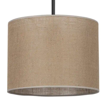 Lampa wisząca szynowa trójfazowa Tracer 10696 tuba z abażurem brązowa