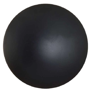 Plafon LAMPA sufitowa PLATILLO LP-8102/1C-12W BK Light Prestige metalowa OPRAWA okrągła LED 12W 3000K talerz moon czarny