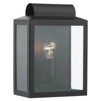 Elewacyjna lampa ścienna Notary NOT2122 lampion IP44 czarny