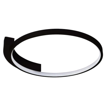 Pierścieniowa sufitowa lampa Luna ML1843 LED 18W 4000K ring czarny