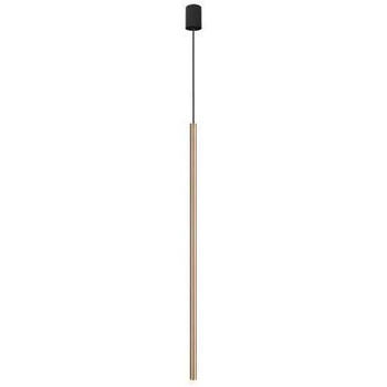 Lampa wisząca LASER 8434 Nowodvorski metalowa OPRAWA tuba ZWIS sopel mosiądz