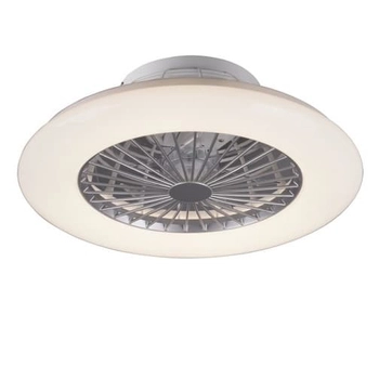 Plafon z wentylatorem STRALSUND R62522187 RL Light LED 30W 3000-6500K ściemniany srebrny