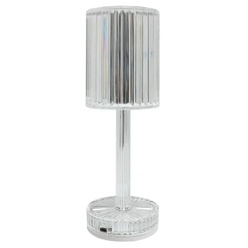 Lampa stołowa z akumulatorem Simple ML2289 LED 1W CCT przezroczysta