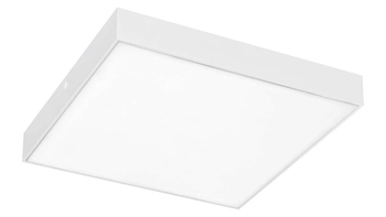 Plafon LAMPA łazienkowa TARTU 7896 Rabalux kwadratowa OPRAWA sufitowa LED 24W 2800K - 6000K plafoniera metalowa IP44 biała