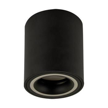 Natynkowa lampa kuchenna Indi C 04046 okrągły downlight czarny