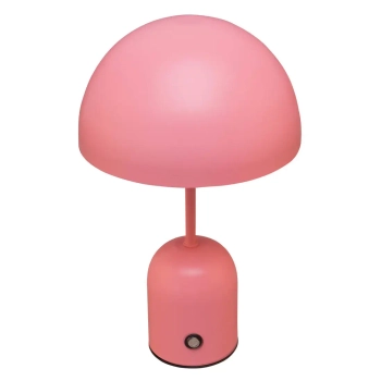 Lampa na stolik Cantia TB-75839-ROSE LED 2W 3000-6500K kopuła różowa