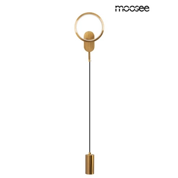 Regulowana lampa ścienna Como MSE010100345 Moosee LED 9W 3000K złota