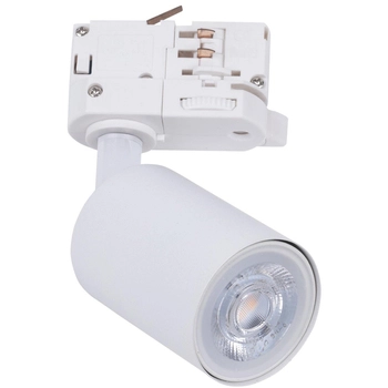 Reflektor do szyn 3-fazowy 9000 Zumaline spot metalowy biały