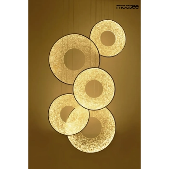 Wisząca lampa transparentna złota STARDUST LED 120W 3000K MSE1501100587