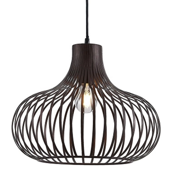 Loftowa lampa wisząca Mateo 33370111X regulowana druciana rdzawy mat