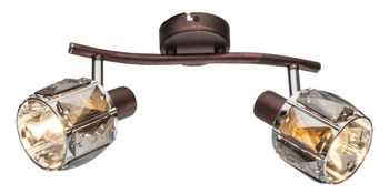 Lampa sufitowa kierunkowa Indiana 54357-2 brąz przydymiona