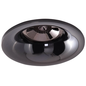 Sufitowa lampa minimalistyczna Adamo AZ1480 Azzardo okrągły wpust czarny