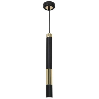 LAMPA wisząca DALLAS MLP6545 Milagro industrialna OPRAWA metalowy ZWIS tuba czarna