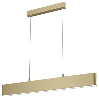 Podłużna lampa wisząca Step P010PL-L23G3K Maytoni LED 23W 3000K złota