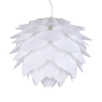 LAMPA wisząca NATURAL CHUW-E27 Abigali dekoracyjna ananas szyszka biała