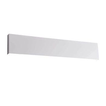 Kinkiet LAMPA ścienna KITAMI 7450 Shilo prostokątna OPRAWA przyścienna metalowa biała